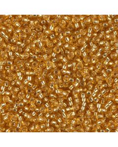 Miyuki Rocailles 11/0 0004 Silver Lined Dark Gold