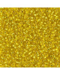 Miyuki Rocailles 11/0 0006 Silver Lined Yellow