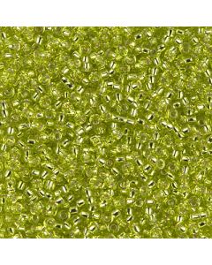Miyuki Rocailles 11/0 0014 Silver Lined Peridot