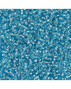Miyuki Rocailles 11/0 0018 Silver Lined Aqua