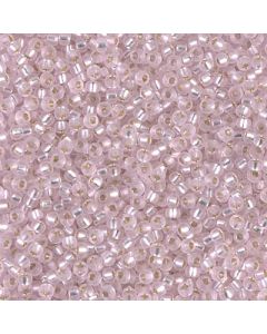 Miyuki Rocailles 11/0 0022 Silver Lined Pink
