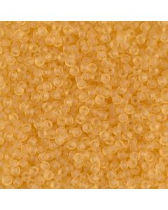 Miyuki Rocailles 11/0 0132F Matte Transparent Topaz