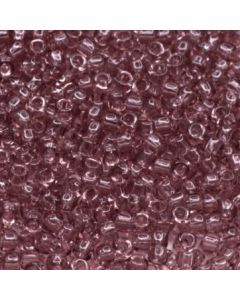 Miyuki Rocailles 11/0 0142L Transparent Light Smoky Amethyst