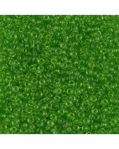Miyuki Rocailles 11/0 0144 Transparent Apple Green