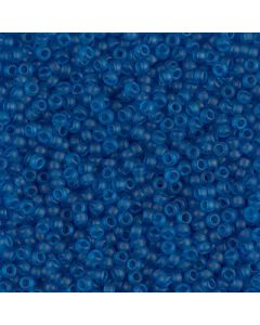 Miyuki Rocailles 11/0 0149F Matte Transparent Capri Blue