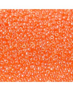 Miyuki Rocailles 11/0 0165 Transparent Orange Luster