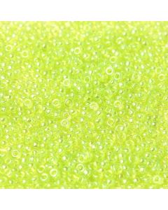 Miyuki Rocailles 11/0 0172 Transparent Chartreuse Luster