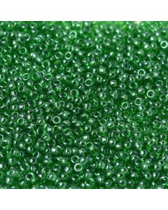 Miyuki Rocailles 11/0 0173 Transparent Dark Green Luster
