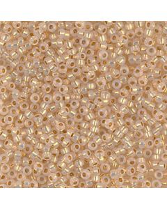 Miyuki Rocailles 11/0 0196 24kt Lined Cream
