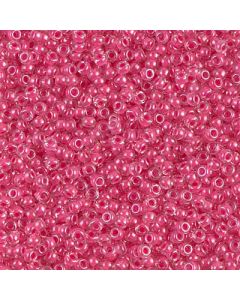 Miyuki Rocailles 11/0 0208 Carnation Pink Lined Crystal