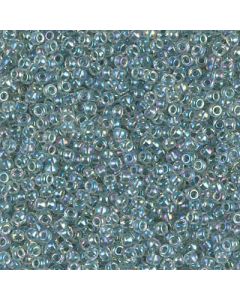 Miyuki Rocailles 11/0 0263 Inside Dyed Color Light Seafoam AB