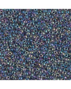 Miyuki Rocailles 11/0 0283 Inside Dyed Color Dark Blue AB