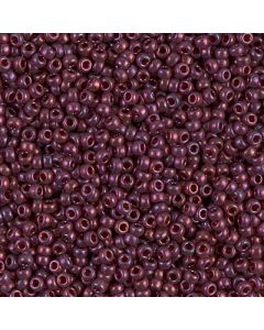 Miyuki Rocailles 11/0 0313 Cranberry Gold Luster