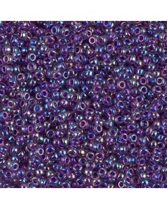 Miyuki Rocailles 11/0 0356 Purple Lined Amethyst AB