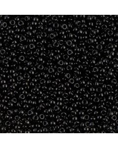 Miyuki Rocailles 11/0 0401 Opaque Black