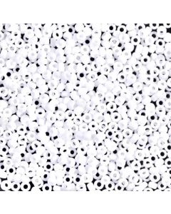 Miyuki Rocailles 11/0 0402F Matte Opaque White