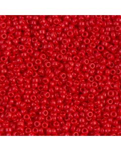 Miyuki Rocailles 11/0 0408 Opaque Red