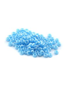 Miyuki Rocailles 11/0 0433 Opaque Light Blue Lustered