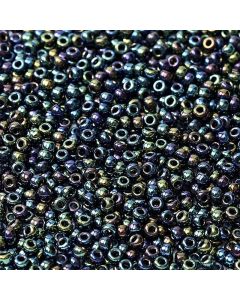 Miyuki Rocailles 11/0 0455 Black Rainbow