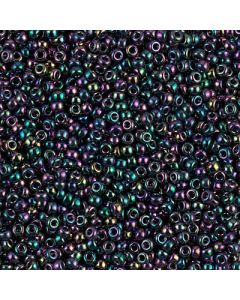 Miyuki Rocailles 11/0 0455D Metallic Purple Green