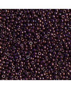 Miyuki Rocailles 11/0 0460 Metallic Dark Raspberry