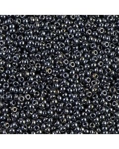 Miyuki Rocailles 11/0 0464 Metallic Light Gunmetal