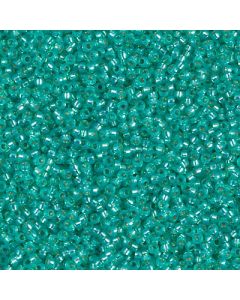 Miyuki Rocailles 11/0 0572 Opal Silver Lined Dyed Aqua