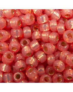 Miyuki Rocailles 11/0 0678 Opal Silver Lined Dyed Pink