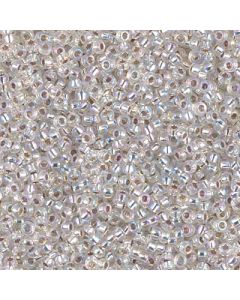 Miyuki Rocailles 11/0 1001 Silver Lined Crystal AB