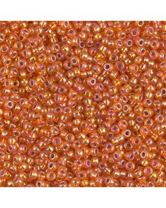 Miyuki Rocailles 11/0 1008 Silver Lined Orange AB