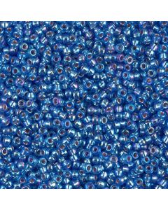 Miyuki Rocailles 11/0 1019 Silver Lined Sapphire AB