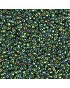 Miyuki Rocailles 11/0 1026 Silver Lined Olivine AB