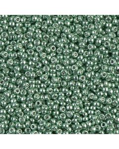 Miyuki Rocailles 11/0 1074 Galvanized Dark Mint Green