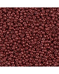 Miyuki Rocailles 11/0 1089 Galvanized Wine