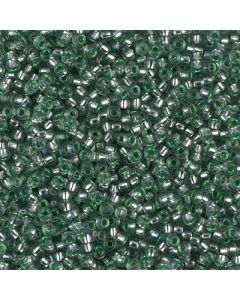 Miyuki Rocailles 11/0 1456 Dyed Silver Lined Celery