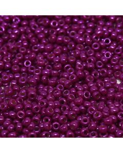 Miyuki Rocailles 11/0 1465L Opaque Fuchsia Luster