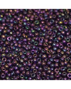 Miyuki Rocailles 11/0 1893 Plum Luster AB