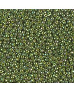 Miyuki Rocailles 11/0 1897 Opaque Gold Luster Olive AB