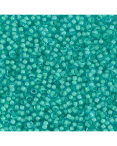 Miyuki Rocailles 11/0 1927 Semi-Matte Silver Lined Aqua