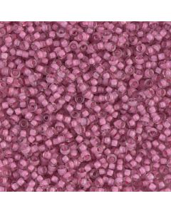 Miyuki Rocailles 11/0 1931 Semi Matte Light Raspberry Lined Crystal