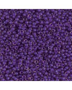 Miyuki Rocailles 11/0 1932 Semi-Matte Violet Lined Light Amethyst