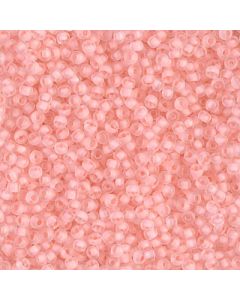 Miyuki Rocailles 11/0 1934 Semi-Matte Baby Pink Lined Crystal