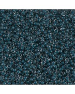 Miyuki Rocailles 11/0 1938 Semi-Matte Slate Blue Lined Crystal