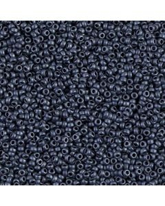 Miyuki Rocailles 11/0 2001 Metallic Matte Dark Blue Grey