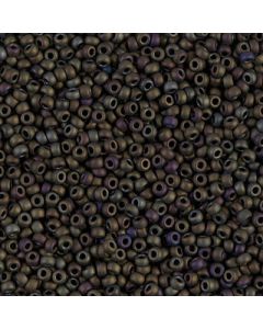 Miyuki Rocailles 11/0 2013 Matted Metallic Dark Olive Iris