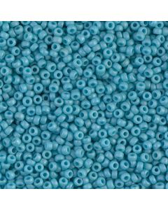 Miyuki Rocailles 11/0 2029 Matte Opaque Glazed Turquoise