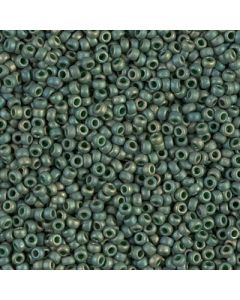 Miyuki Rocailles 11/0 2031 Matte Leaf Green