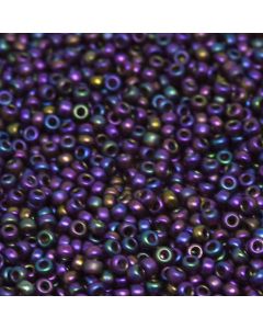 Miyuki Rocailles 11/0 2292 Opaque Glazed Frosted Grape