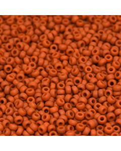 Miyuki Rocailles 11/0 2314 Matte Opaque Terra Cotta