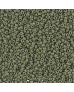 Miyuki Rocailles 11/0 2318 Matte Opaque Olive